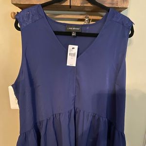 Lane Bryant Lace Detail Shirt NWT